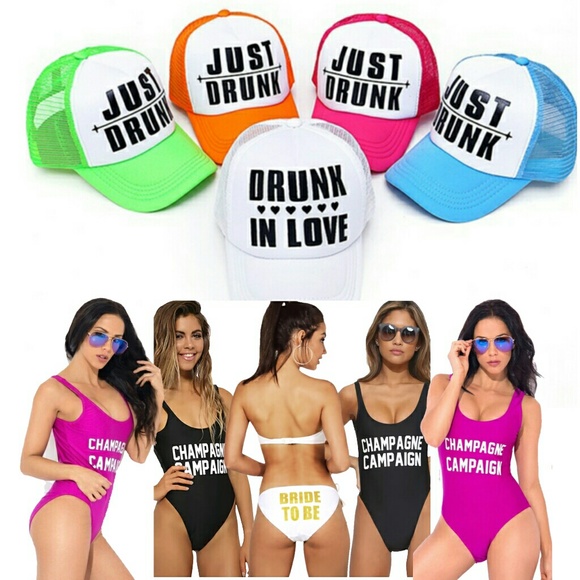 Champagne Campaign one piece swimsuit - Picture 2 of 5